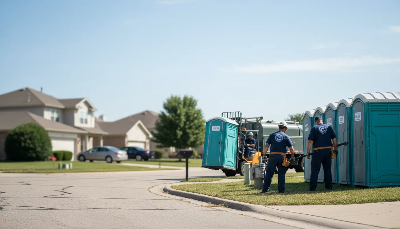 Porta Potty Rental in Industry, IL near me